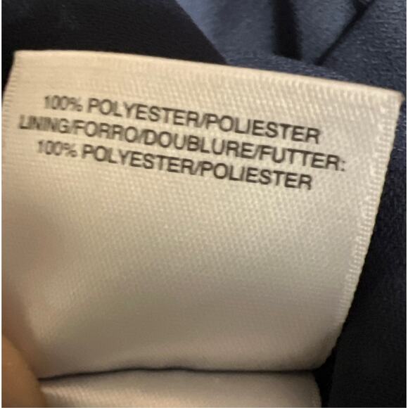 Ann Klein Womens Polka Dot Pleaded Midi Dress Size 12 100% Polyester - Picture 11 of 13